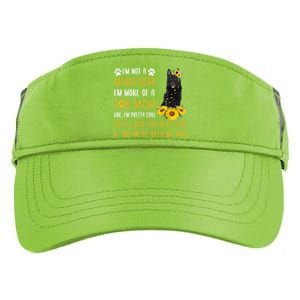 Sunflower Schipperke Mom Mothers Day Dog Mom Funny Gift Adult Drive Performance Visor