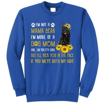 Sunflower Schipperke Mom Mothers Day Dog Mom Funny Gift Sweatshirt