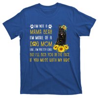 Sunflower Schipperke Mom Mothers Day Dog Mom Funny Gift T-Shirt