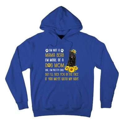 Sunflower Schipperke Mom Mothers Day Dog Mom Funny Gift Tall Hoodie