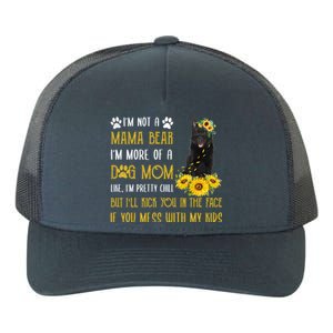 Sunflower Schipperke Mom Mothers Day Dog Mom Funny Gift Yupoong Adult 5-Panel Trucker Hat