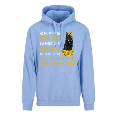 Sunflower Schipperke Mom Mothers Day Dog Mom Funny Gift Unisex Surf Hoodie