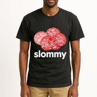 Slommy Salami Meme Oddly Specific Funny Memes Internet Memes Tall T-Shirt