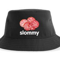 Slommy Salami Meme Oddly Specific Funny Memes Internet Memes Sustainable Bucket Hat