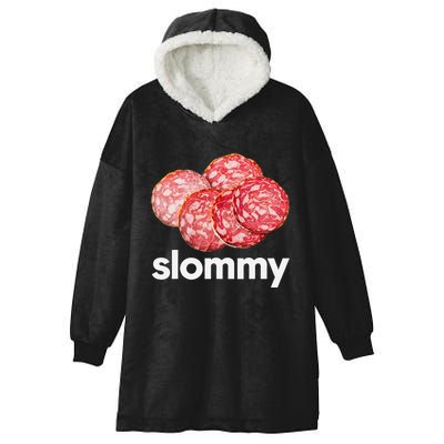 Slommy Salami Meme Oddly Specific Funny Memes Internet Memes Hooded Wearable Blanket
