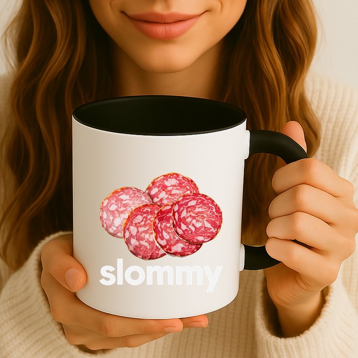 Slommy Salami Meme Oddly Specific Funny Memes Internet Memes Mug