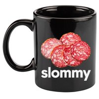 Slommy Salami Meme Oddly Specific Funny Memes Internet Memes 11oz C Handle Ceramic Mug