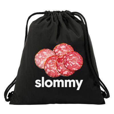 Slommy Salami Meme Oddly Specific Funny Memes Internet Memes Drawstring Bag