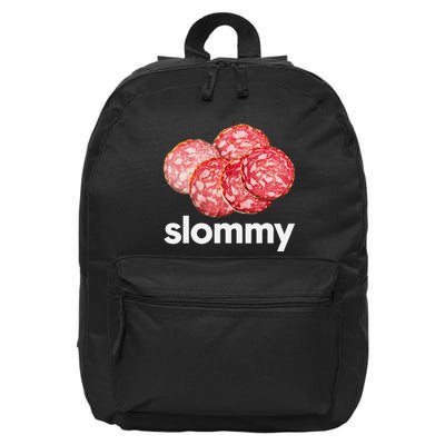 Slommy Salami Meme Oddly Specific Funny Memes Internet Memes 16 in Basic Backpack