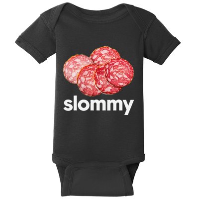 Slommy Salami Meme Oddly Specific Funny Memes Internet Memes Baby Bodysuit