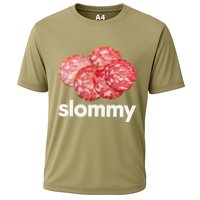 Slommy Salami Meme Oddly Specific Funny Memes Internet Memes Cooling Performance Crew T-Shirt