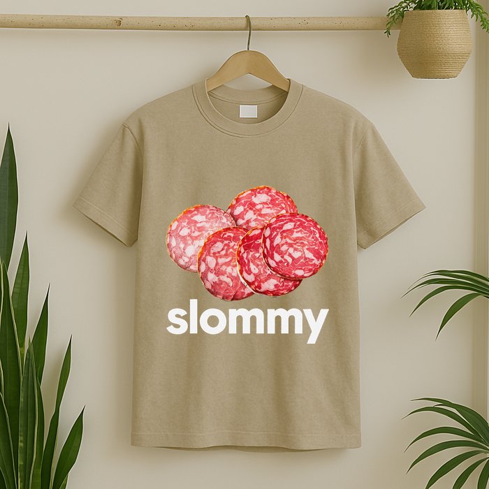 Slommy Salami Meme Oddly Specific Funny Memes Internet Memes T-Shirt