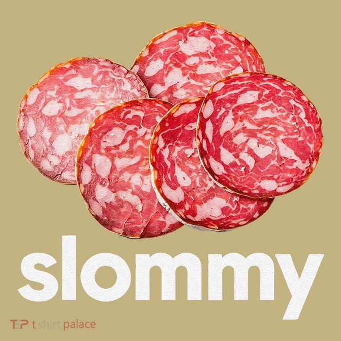 Slommy Salami Meme Oddly Specific Funny Memes Internet Memes T-Shirt