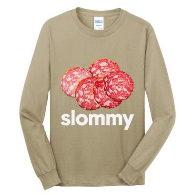 Slommy Salami Meme Oddly Specific Funny Memes Internet Memes Tall Long Sleeve T-Shirt