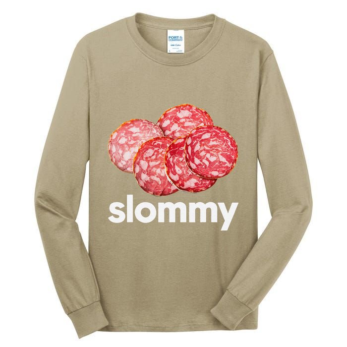 Slommy Salami Meme Oddly Specific Funny Memes Internet Memes Tall Long Sleeve T-Shirt