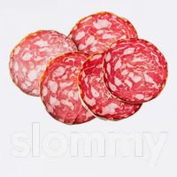 Slommy Salami Meme Oddly Specific Funny Memes Internet Memes Garment-Dyed Sweatshirt