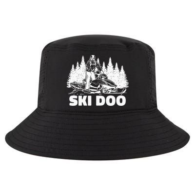 Snowmobiling Snow Machine Snowmobile Ski Doo Cool Comfort Performance Bucket Hat
