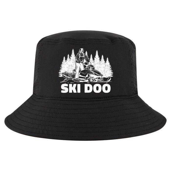Snowmobiling Snow Machine Snowmobile Ski Doo Cool Comfort Performance Bucket Hat