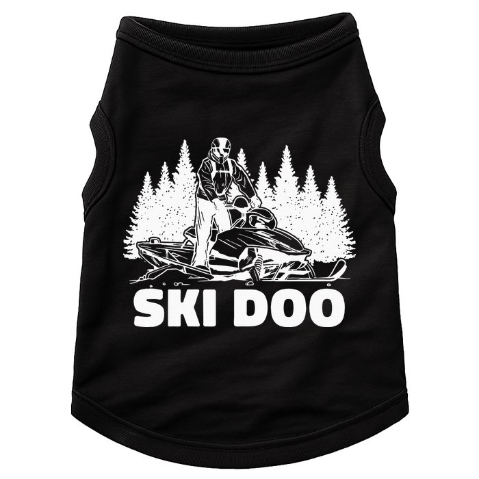 Snowmobiling Snow Machine Snowmobile Ski Doo Doggie Tank