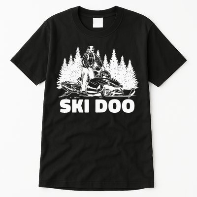 Snowmobiling Snow Machine Snowmobile Ski Doo Tall T-Shirt