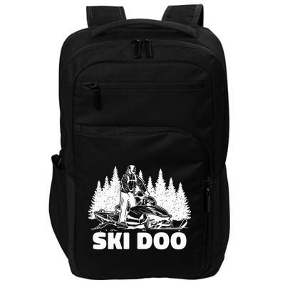 Snowmobiling Snow Machine Snowmobile Ski Doo Impact Tech Backpack