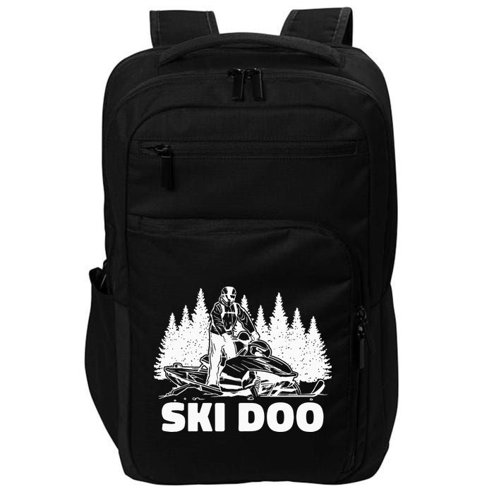 Snowmobiling Snow Machine Snowmobile Ski Doo Impact Tech Backpack