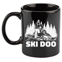 Snowmobiling Snow Machine Snowmobile Ski Doo 11oz C Handle Ceramic Mug