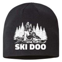 Snowmobiling Snow Machine Snowmobile Ski Doo Sustainable Beanie