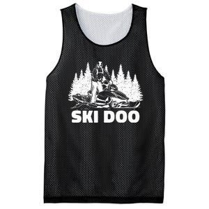 Snowmobiling Snow Machine Snowmobile Ski Doo Mesh Reversible Basketball Jersey Tank