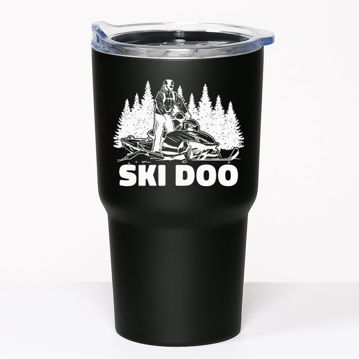 Snowmobiling Snow Machine Snowmobile Ski Doo Tumbler