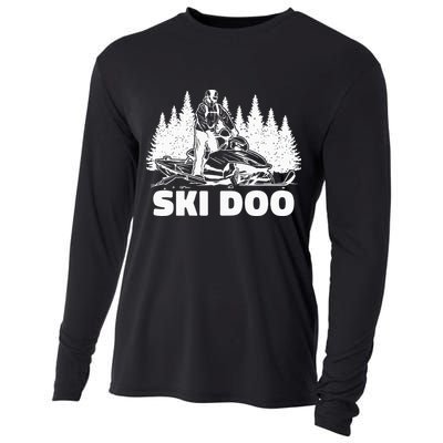 Snowmobiling Snow Machine Snowmobile Ski Doo Cooling Performance Long Sleeve Crew