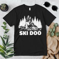 Snowmobiling Snow Machine Snowmobile Ski Doo Premium T-Shirt