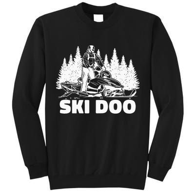 Snowmobiling Snow Machine Snowmobile Ski Doo Tall Sweatshirt
