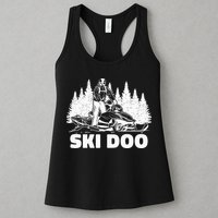 Snowmobiling Snow Machine Snowmobile Ski Doo Womens Tank Top