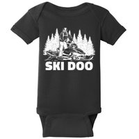 Snowmobiling Snow Machine Snowmobile Ski Doo Baby Bodysuit
