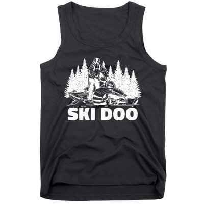Snowmobiling Snow Machine Snowmobile Ski Doo Tank Top