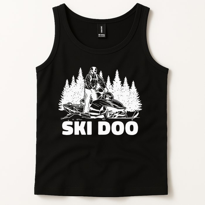 Snowmobiling Snow Machine Snowmobile Ski Doo Tank Top