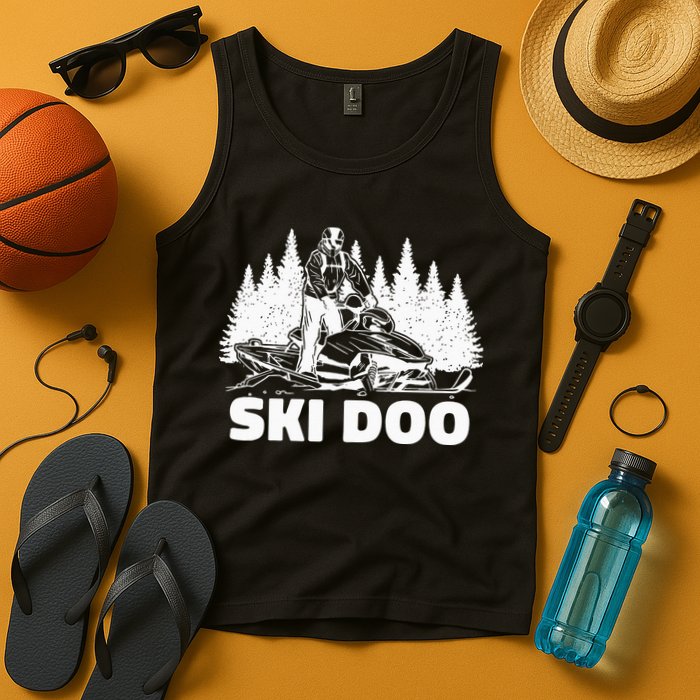 Snowmobiling Snow Machine Snowmobile Ski Doo Tank Top