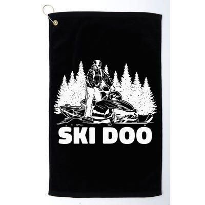 Snowmobiling Snow Machine Snowmobile Ski Doo Golf Towel