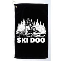 Snowmobiling Snow Machine Snowmobile Ski Doo Golf Towel