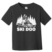 Snowmobiling Snow Machine Snowmobile Ski Doo Toddler T-Shirt