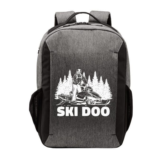 Snowmobiling Snow Machine Snowmobile Ski Doo Vector Backpack
