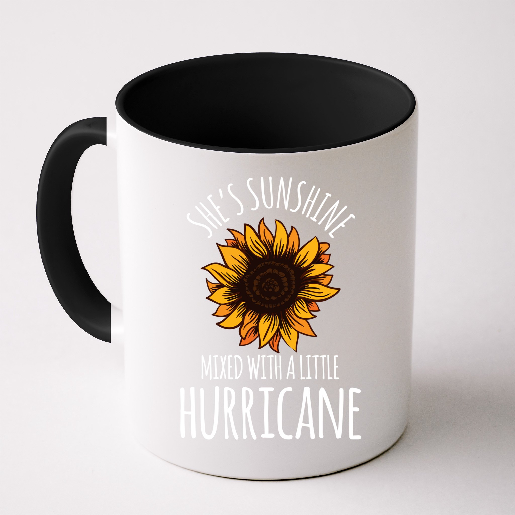 She's Sunshine Mixed With A Little Hurricane Funny Summer Great Gift Mug