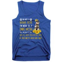 Sunflower Schnauzer Mom Mothers Day Dog Mom Gift Tank Top