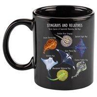Stingray Species Manta Ray River Stingray and More 11oz C Handle Ceramic Mug