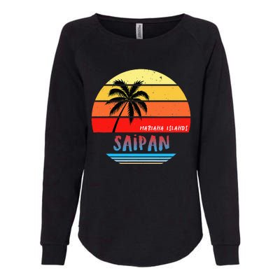 Saipan Saipan Mariana Islands Womens California Wash Sweatshirt