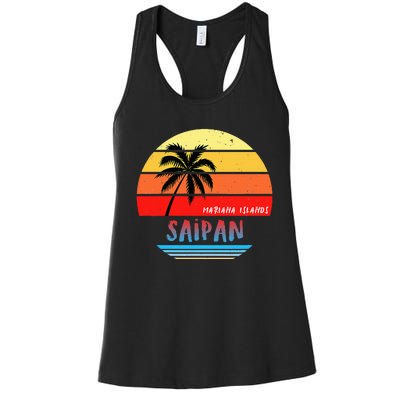 Saipan Saipan Mariana Islands Women's Racerback Tank