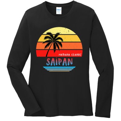 Saipan Saipan Mariana Islands Ladies Long Sleeve Shirt