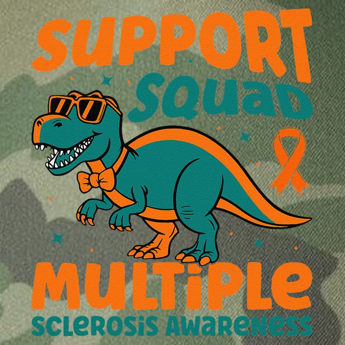 Support Squad Multiple Sclerosis Awareness Legacy Tie Dye Trucker Hat