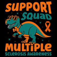 Support Squad Multiple Sclerosis Awareness Tall T-Shirt